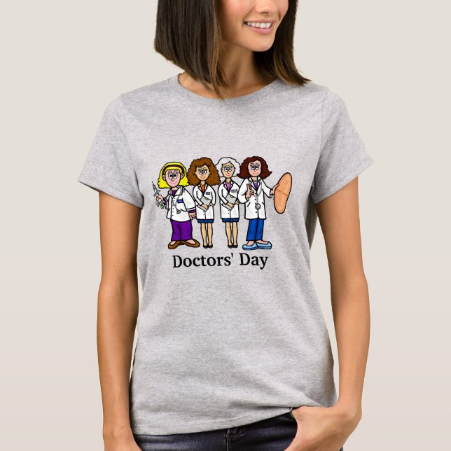 Cuatro Médicas camisetas (Anverso)