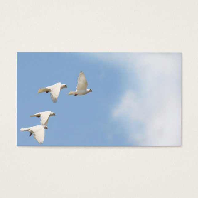 Cuatro palomas que vuelan (Frente)