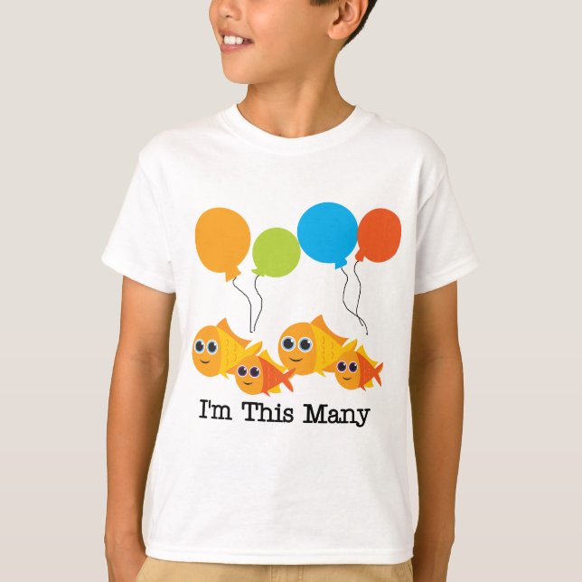 Cuatro peces, soy estas muchas camisetas y regalos (Anverso)