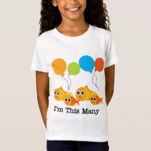 Cuatro peces, soy estas muchas camisetas y regalos
