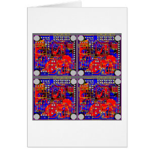 Cuatro placas de circuito impresas (PCB)