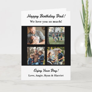 Cuatro plantillas de fotos personalizadas para el 