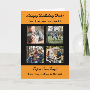 Cuatro plantillas de fotos personalizadas para el