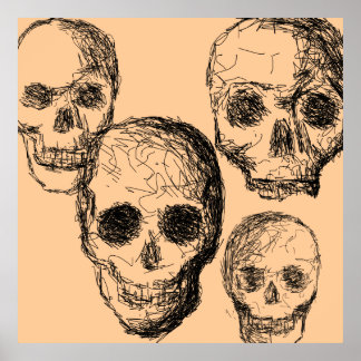 Cuatro Posters Skulls.