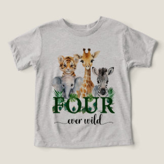 Cuatro Siempre Salvaje Safari Selva Animales Cumpl