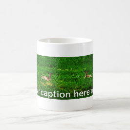 Cuatro tazas de café de ciervo