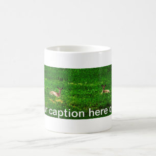 Cuatro tazas de café de ciervo