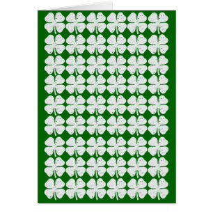 cuatro tréboles de hojas.