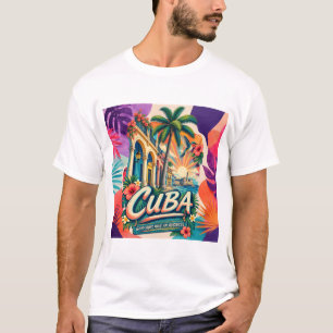 Cuba Buenas Vibraciones Tiene una Camiseta de Dire