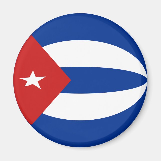 Cuba combate el imán de bandera (Frente)
