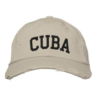 Cuba Embroidadas Gorras
