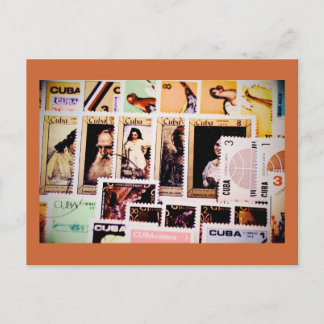 Cuba, estampillas vintage, postales