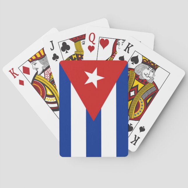 Cuba jugando a la carta (Reverso)