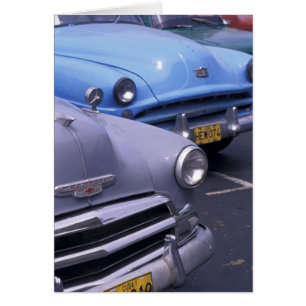 Cuba, La Habana. Autos clásicos de los 50