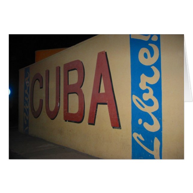 cuba libre (Anverso (Horizontal))