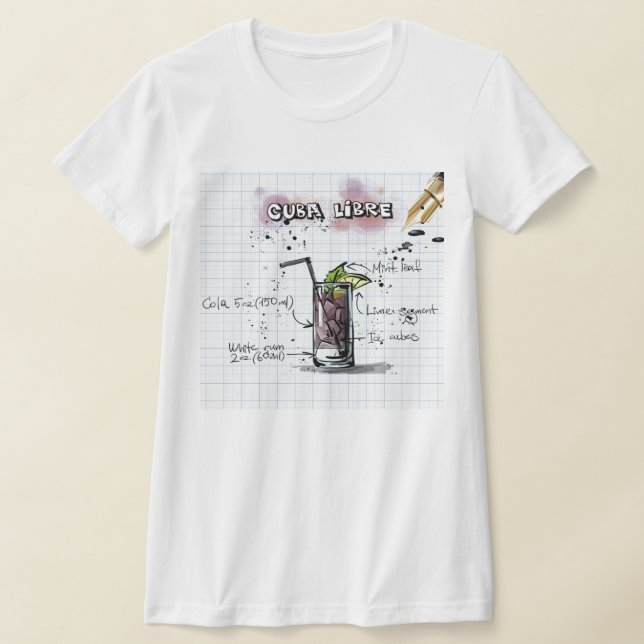 Cuba libre camiseta (Distribución)