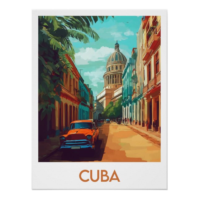 Cuba Poster (Anverso)