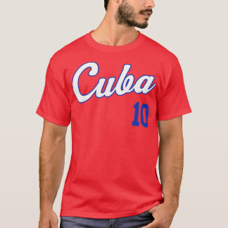 Cuba Remera Beisbol Cuba Jersey 10