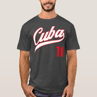 Cuba Remera Beisbol Cuba Jersey 10 1