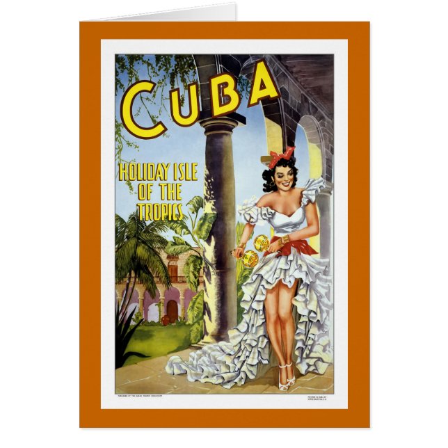 Cuba Viajes de época (Frente)