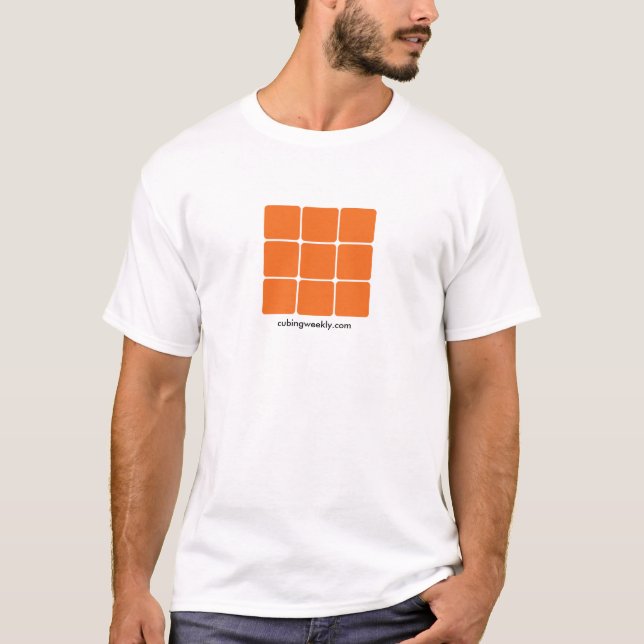 Cubicando la camisa semanal del logotipo (luz) (Anverso)