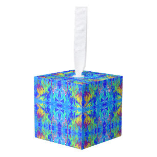 Cúbico Adorno multicolor