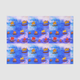 Cubierta acuática Blue Sea Personalizado Papel de 