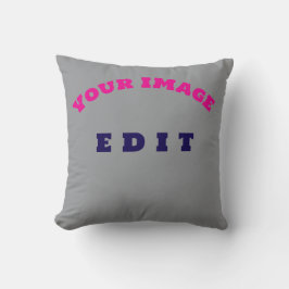 Cubierta de almohada con imagen y otro diseño