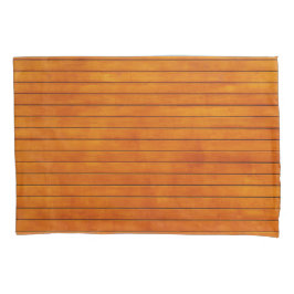 Cubierta de almohada de grano de madera natural