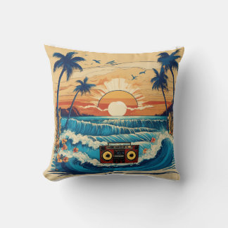 cubierta de almohada de paisaje