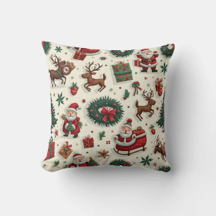 Cubierta de almohada Santa
