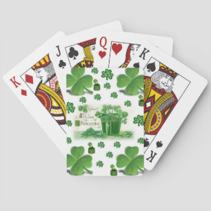 Cubierta de cartas de juego de St. Patrick
