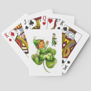 Cubierta de cartas de juego de St. Patrick