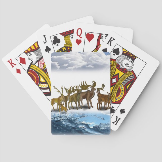 Cubierta de cartas de juego para el día del padre (Reverso)