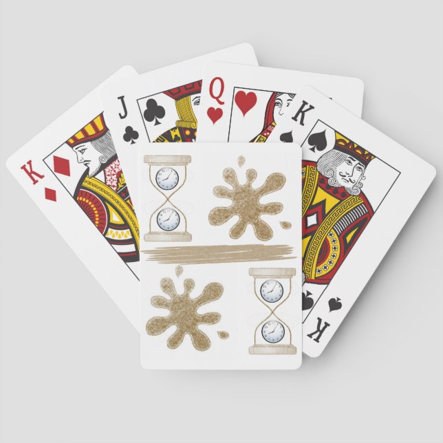 Cubierta de cartas de juego para el día del padre (Reverso)