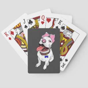Cubierta de cartas de porción de cachorro de pitón