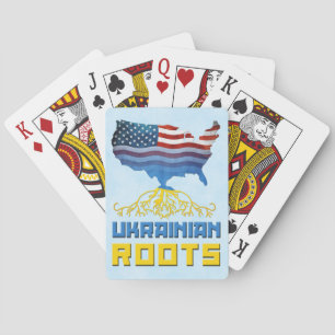 Cubierta de cartas de raíces ucranianas norteameri