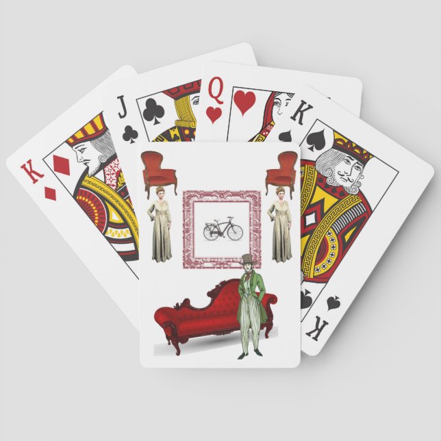 Cubierta de cartas de reproducción (Reverso)