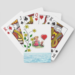 Cubierta de cartas de reproducción de el día de Sa