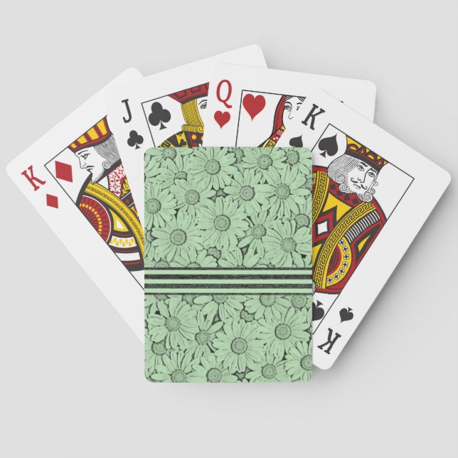 Cubierta de cartas de reproducción de girasol (Reverso)