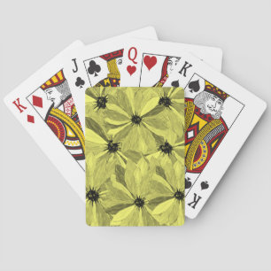 Cubierta de cartas de reproducción de girasol