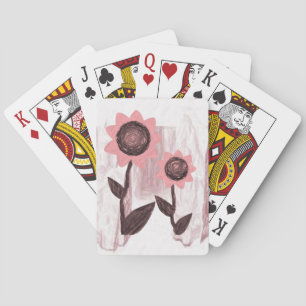 Cubierta de cartas de reproducción de girasol