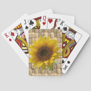 Cubierta de cartas de reproducción floral