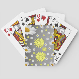 Cubierta de cartas de reproducción floral