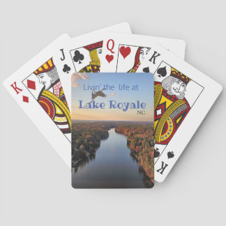 Cubierta de cartas del lago Royale