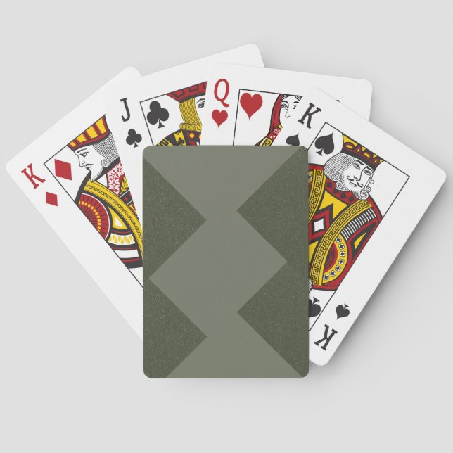 Cubierta de cartas para jugar personalizado Moss G (Reverso)