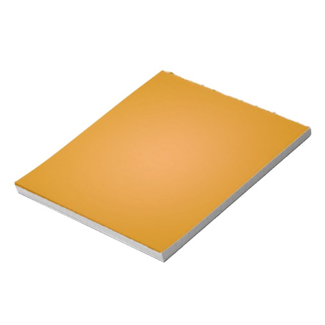 Cubierta de cuaderno naranja con una textura suave (Lado Izquierdo)