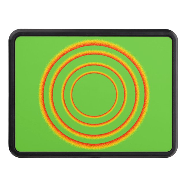 Cubierta de hitch - Anillos de incendio concéntric (Anverso)
