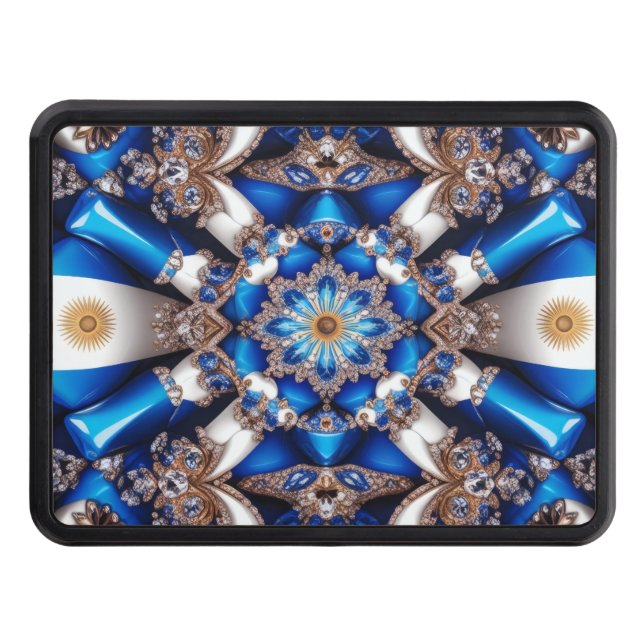Cubierta de hitch con colores argentinos (Anverso)