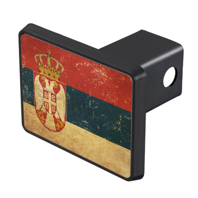 Cubierta de hitch de bandera de Serbia (Parte superior derecha)